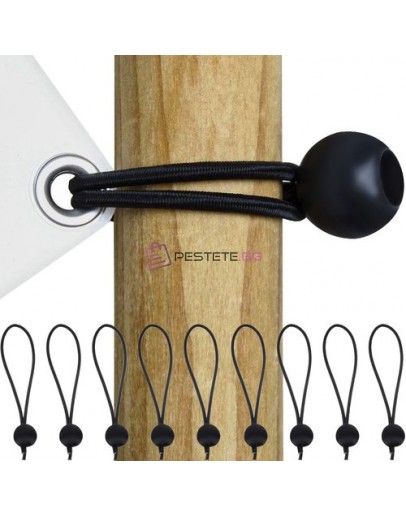 Комплект скоби с топчета за монтаж на брезент 10бр